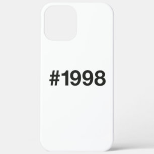 1998 Hashtag 27 Geburtstag Jahrestag Case-Mate iPhone Hülle