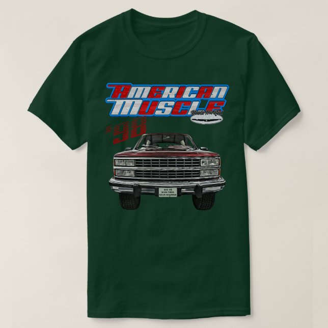 1998,Tahoe,Squarebody Truck,Yukon,Vorstadt,Silvera T-Shirt (Design vorne)