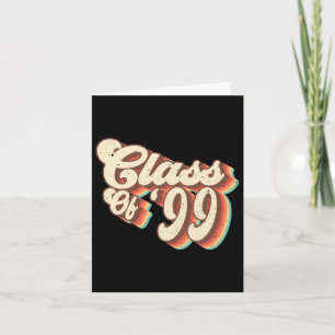 1999 Cl Wiedersehen Retro Cl of 99 High School Gra Karte