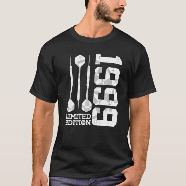 1999 DARTS 23. BIRTHTAG T-Shirt (Vorderseite)