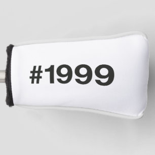 1999 Hashtag 26 Geburtstag Jahrestag Golf Headcover