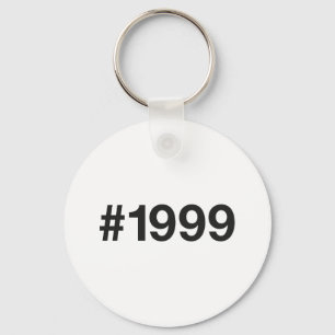 1999 Hashtag 26 Geburtstag Jahrestag Schlüsselanhänger