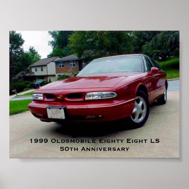 1999 Oldsmobile Eighty Eight LS Poster (Vorne)