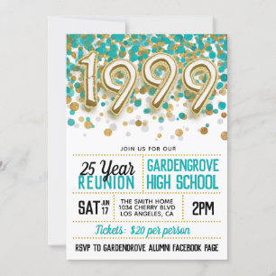 1999 Uni-Wiedersehen Einladung