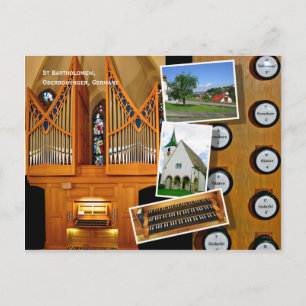 1999 Vier Orgel, Oberboihingen Postkarte