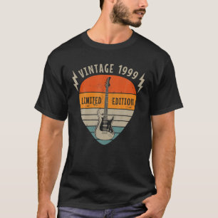1999 Vintag Birthday Limited Edition Pick Guitar T-Shirt