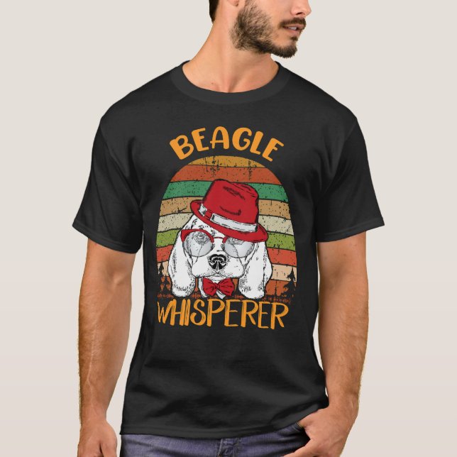 199 Beagle-Flüsterer T-Shirt (Vorderseite)