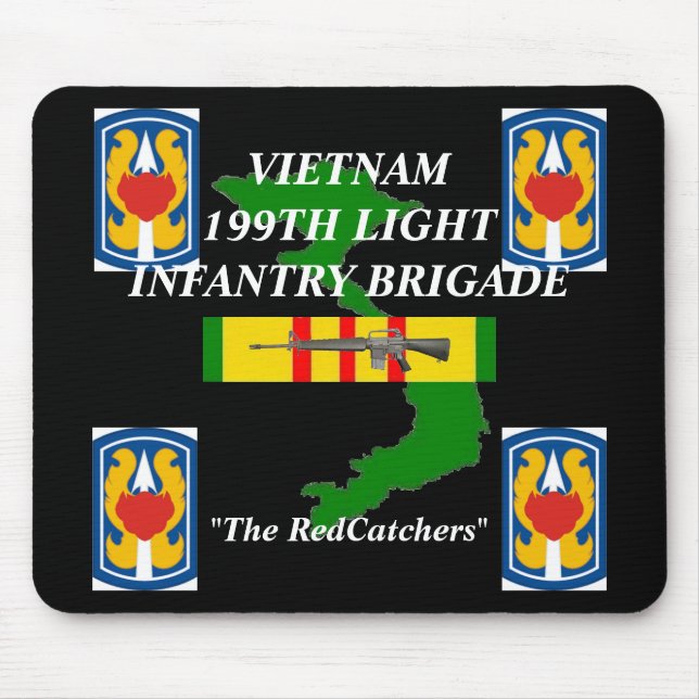 199. Light Inf Vietnam Mousepad 2/b (Vorne)