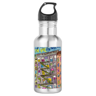 19.00 Uhr NYC Wasserflasche