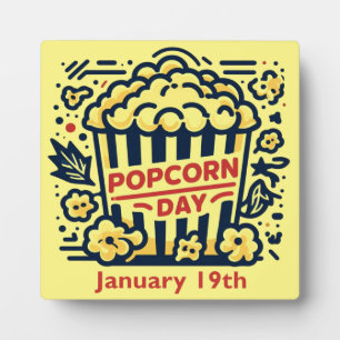 19.01. - Popcorn Day Fotoplatte