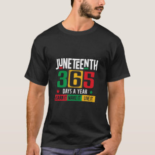 19. 365 Tage im Jahr lernen es wie es lebt T-Shirt