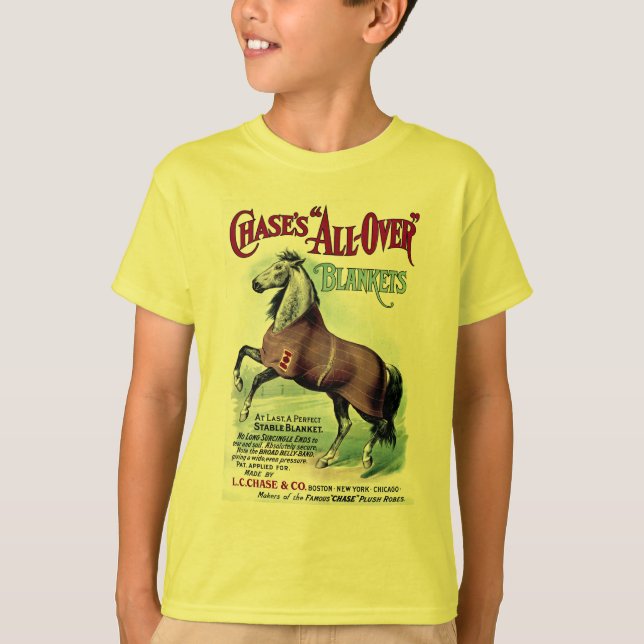 19. C. Chase Horse Blankets T-Shirt (Vorderseite)