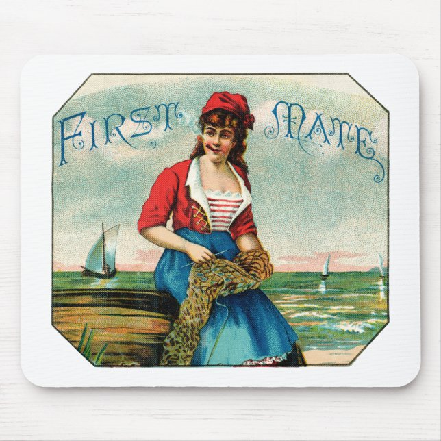 19. C. First Mate Cigars Mousepad (Vorne)