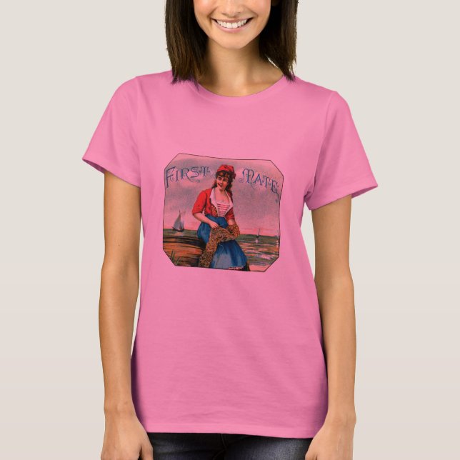 19. C. First Mate Cigars T-Shirt (Vorderseite)