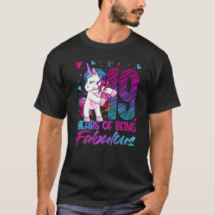 19. Geburtstag 19. Jähriges Mädchen Flossing Einho T-Shirt