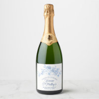 19. Geburtstag Dusty Blue Rose Floral