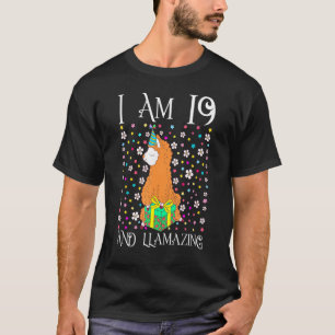 19. Geburtstag für weibliche Tochter Ihr 19-jährig T-Shirt