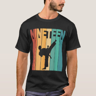 19. Geburtstag Karate Taekwondo Thema 19 Jahre alt T-Shirt