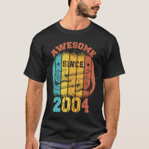 19. Geburtstag Vintag 2004 Retro 19 Jahre alter Ra T-Shirt