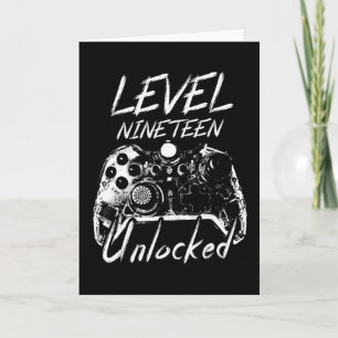 19. Geburtstagsgeschenk 19 Jahre Alte Geschenke 19 Karte