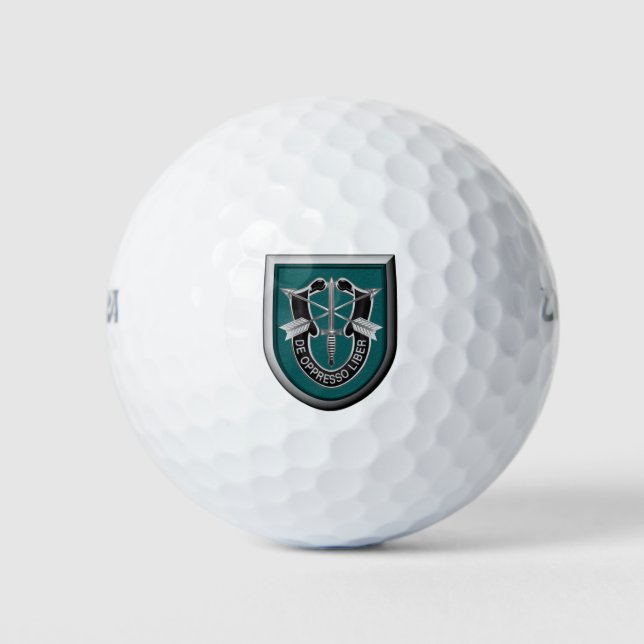 19. Gruppe der Sondereinheiten (Im Flugzeug) Golfball (Vorderseite)