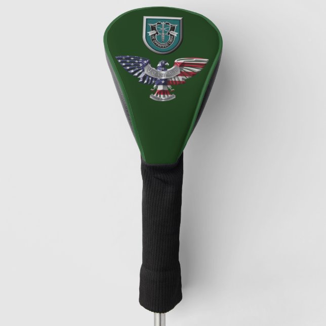 19. Gruppe der Spezialeinheiten (Im Flugzeug) Vete Golf Headcover (Vorderseite)