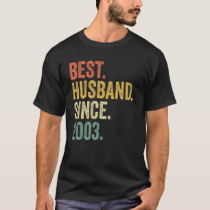 19. Hochzeitstag für seinen besten Ehemann seit T-Shirt