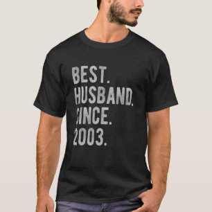 19. Hochzeitstag für seinen besten Ehemänner Sinc T-Shirt
