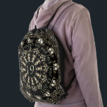 19. Hochzeitstag Mandala Medallion Text Sportbeutel<br><div class="desc">Sie Liebe Mandalase,  beeindruckend,  kühne Designs,  braucht einen Rucksack UND es ist ihr 19. Hochzeitstag? Dann haben Sie exklusiv in meinem Shop bei Zazzle das perfekte Dessous-Tagungspaket zum Jubiläum gefunden!</div>