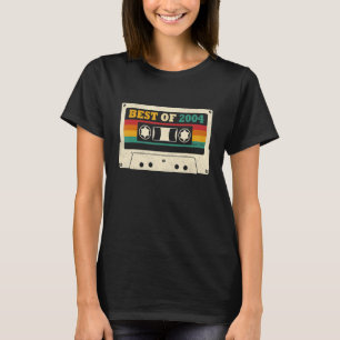 19 Jahre alt Best of 2004 Cassette Tape 19. Geburt T-Shirt