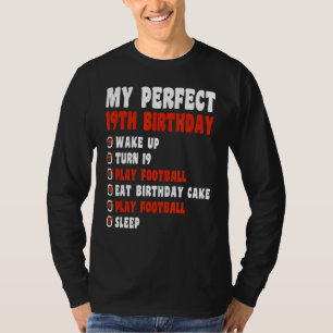 19 Jahre alt mein perfekter 19. Geburtstagskugel 1 T-Shirt