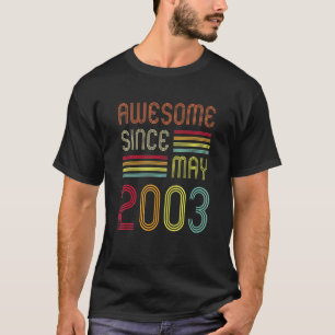 19 Jahre Phantastisch seit Mai 2003 50. Geburtstag T-Shirt
