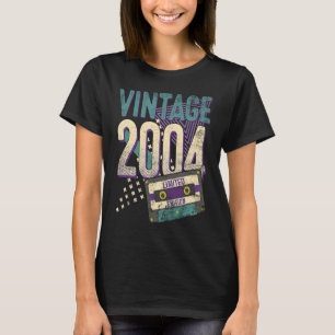 19 Jahre Vintag 2004 19. Geburtstag T-Shirt