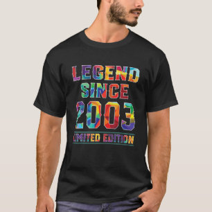 19-jährige Geburtstagsgeschenke Legend seit 2003 L T-Shirt