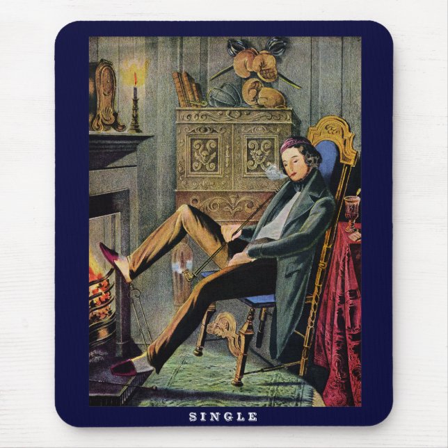 19. Jh. Junggesellentum Mousepad (Vorne)