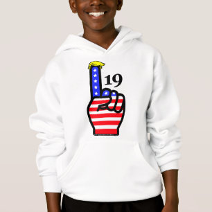 19: Junge Hoodie