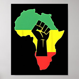 19. Juni 1865 Afrikanisches Erbe Poster