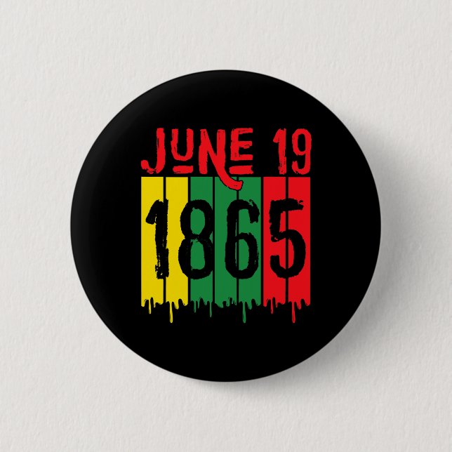19. Juni 1865 Button (Vorderseite)