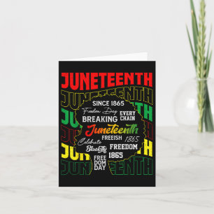 19. Juni 1865 Freiheitstag Afrika 19. Juni Karte
