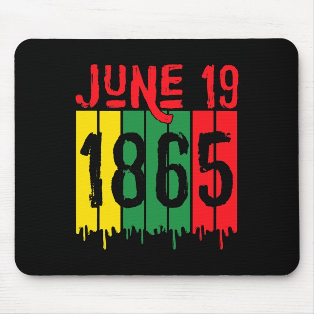 19. Juni 1865 Mousepad (Vorne)