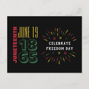 19. Juni 1865 Schwarze Feuerwerke Postkarte