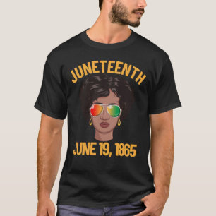 19. Juni 1865 Schwarze Frauen 19. Juni T-Shirt