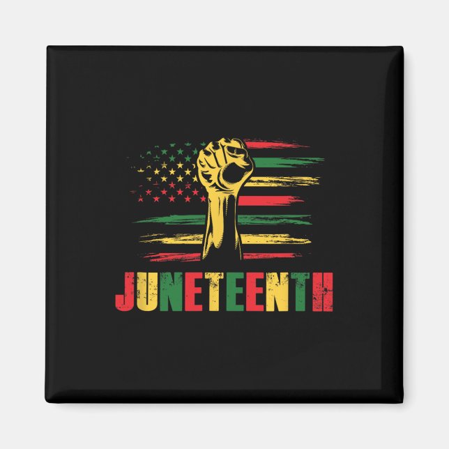 19. Juni 1865 - Schwarzgeschichte Monat 19. Juni Magnet (Vorne)