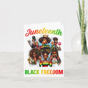 19. Juni 2024 Feiern Black Freedom 1865 Histo Karte
