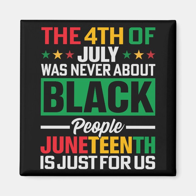 19. Juni: Das Erbe feiern Magnet (Vorne)