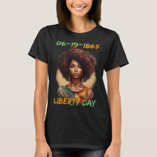 19. Juni - Die Unabhängigkeit der Afrikanisch-Amer T-Shirt