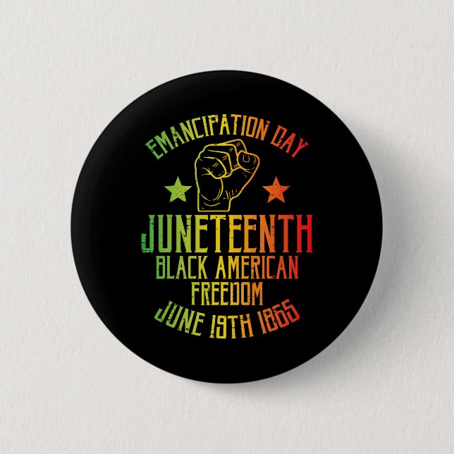 19. Juni Emanci Button (Vorderseite)