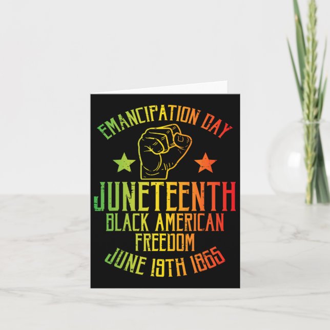 19. Juni Emanci Karte (Vorderseite)