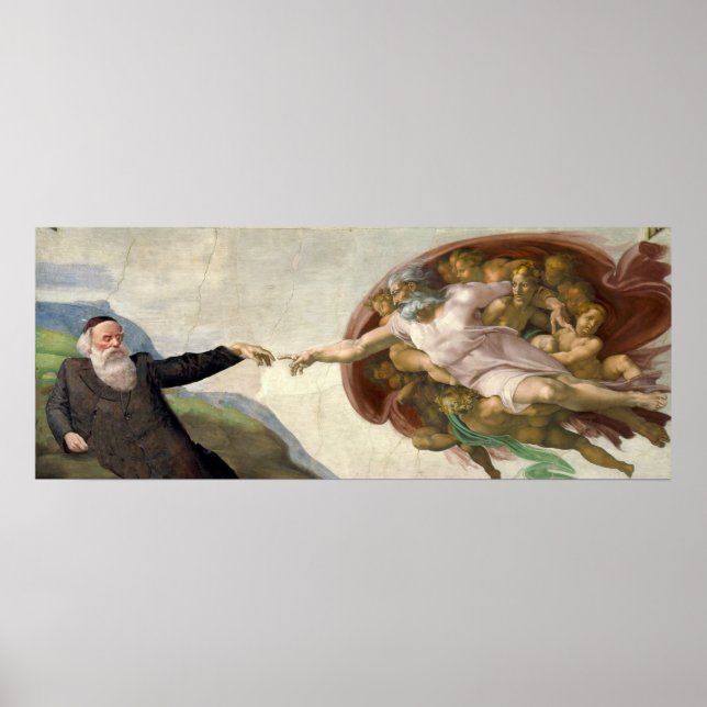 19 KISLEV - SCHAFFUNG VON MENSCHEN POSTER (Vorne)