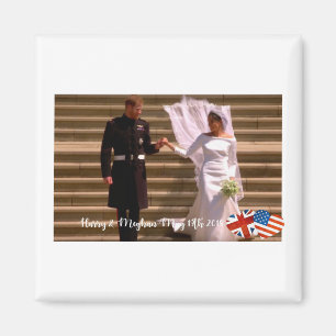 19. Mai 2018: Wenn Harry verheiratetes Meghan Magnet